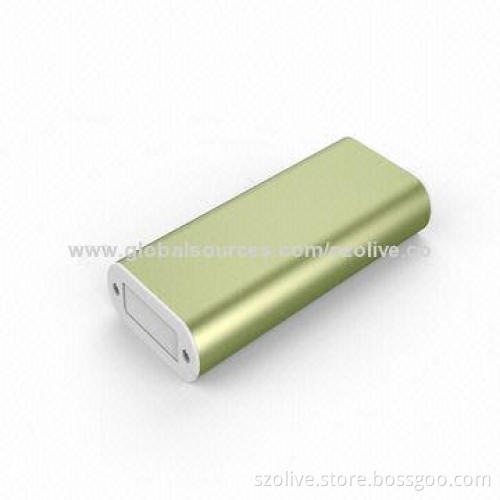 Power Banks, Newest Fashionable Mixed Colors of Olive, 2,000mAh Battery Capacity
